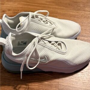 Nike White and Light Gray Sneakers
